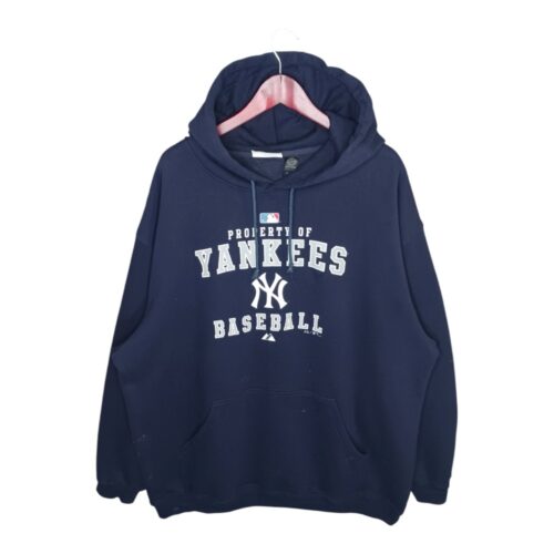 Vintage ανδρικό φούτερ με κουκούλα Yankees 3XL