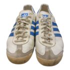 Vintage Leather Sneakers 80s Adidas Rom 46 2