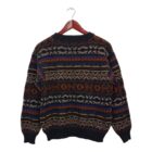 Vintage unisex 100% Wool πλεκτό Benetton L 1