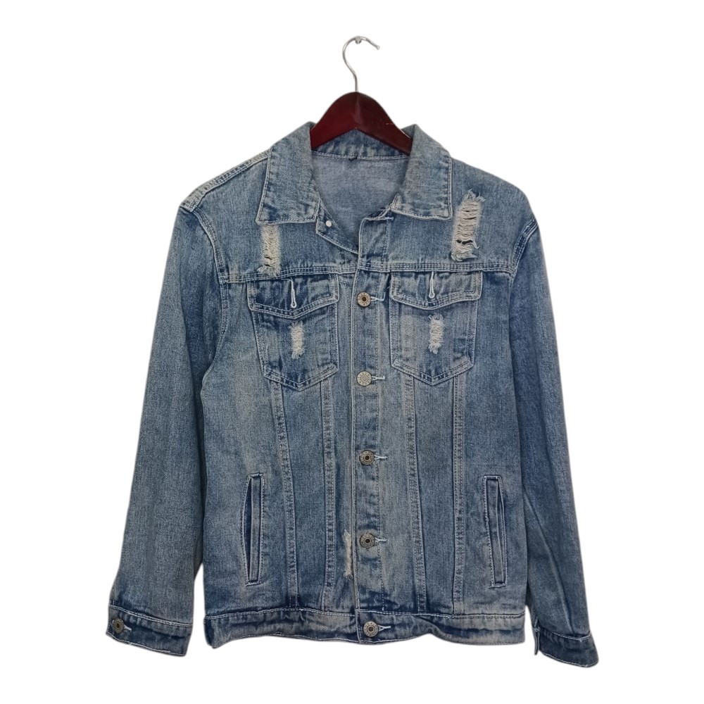 Vintage unisex denim jacket M 1